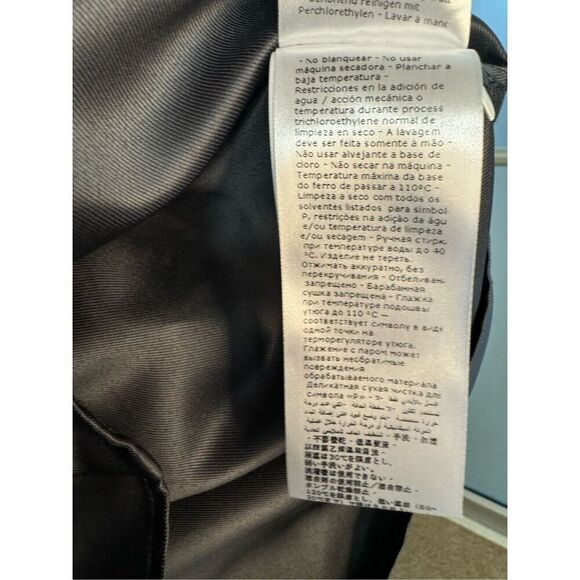 Hache NWT Drawstring Blouse in Charcoal Grey Size IT 44/US 8 - Picture 10 of 10